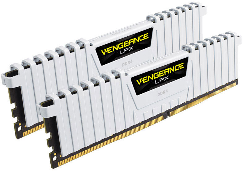 843591088381 Corsair Vengeance LPX 16GB (2x8GB) DDR4 3200MHz C16 Desktop Gaming Memory White