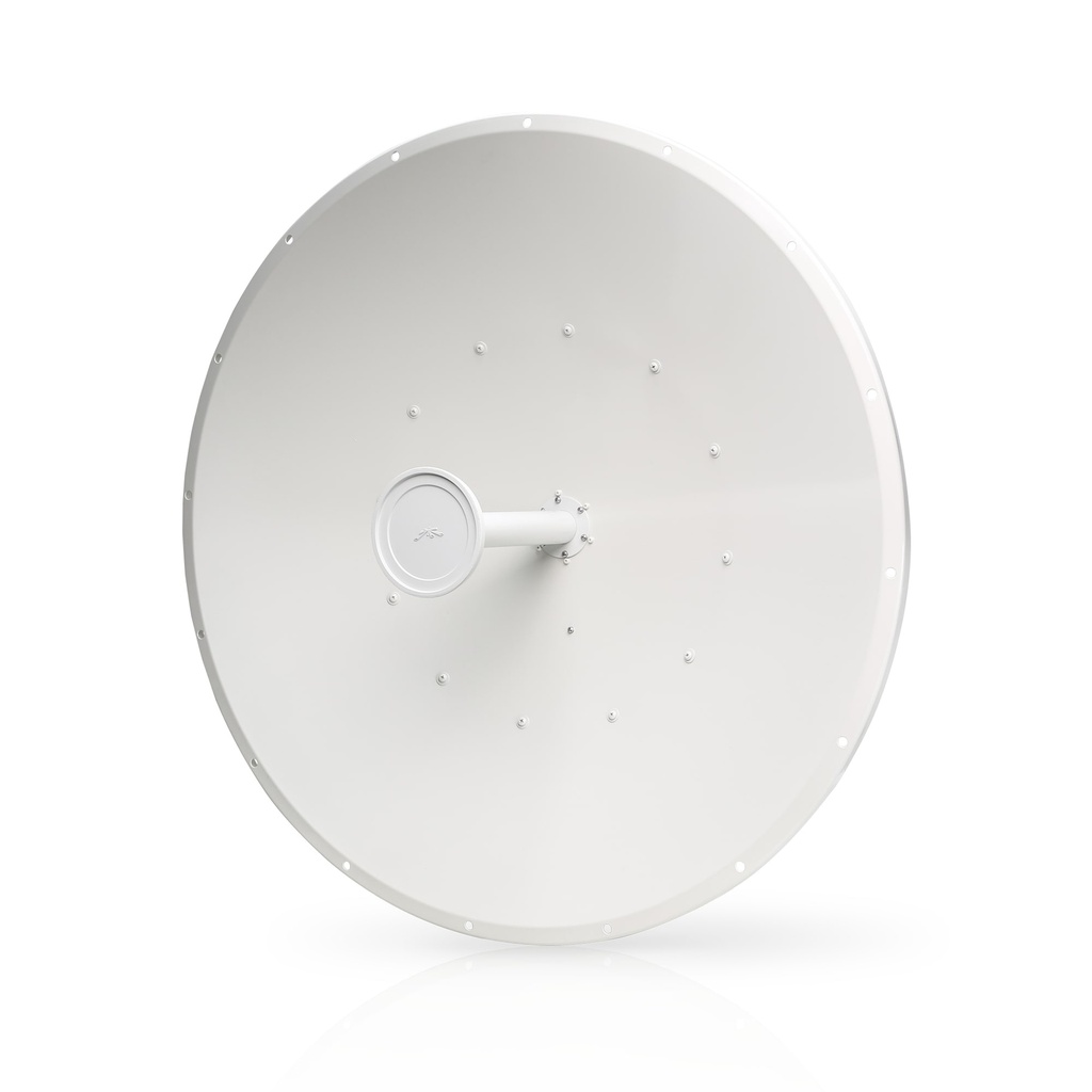 [810354023446] Ubiquiti 5GHz airFiber Dish 34dBi Slant 45 Degree Signal Angle for Optimum Interference Avoidance, Universal Pole Mount, Weatherproof, 2Yr Warr