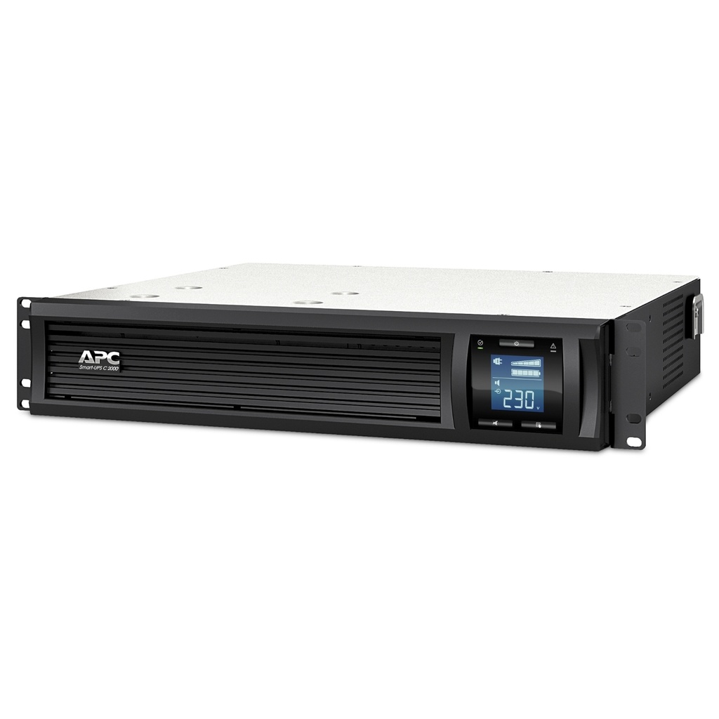 731304310082 APC Smart-UPS C 2000VA/1300W Line Interactive UPS, 2U RM, 230V/16A Input, 6xIEC C13 Outlets, Lead Acid Battery, Graphic LCD
