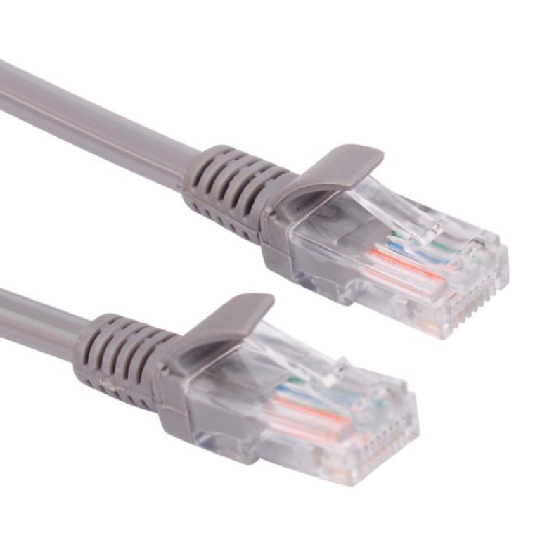 9318674058878 Hypertec 0.5m CAT5 RJ45 LAN Ethenet Network Grey Patch Lead  (LS)