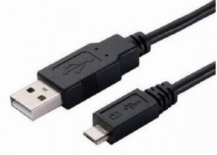 [9320200600727] Astrotek USB to Micro USB Cable 2m - Type A Male to Micro Type B Male Black Colour RoHS