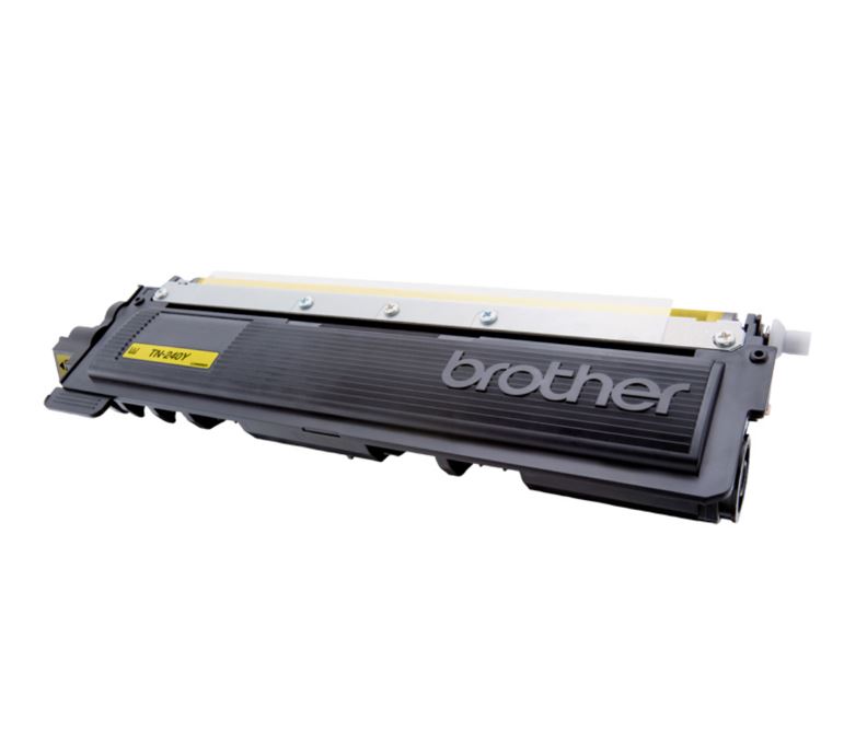 4977766666701 Brother TN-240Y Colour Laser Toner - Yellow,  HL-3040CN/3045CN/3070CW/3075CW, DCP-9010CN, MFC-9120CN/9125CN/9320CW/9325CW - up to 1,400 pages