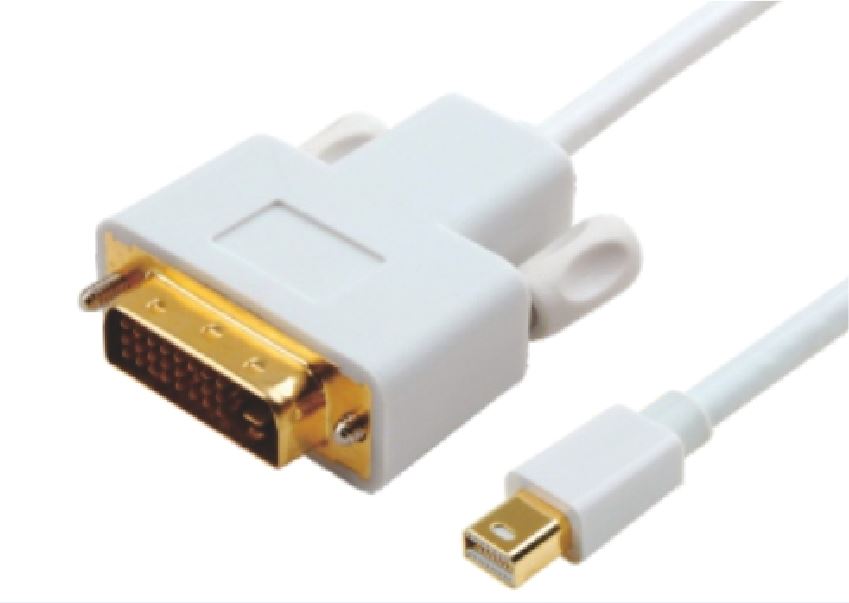 [9320301002819] Astrotek Mini DisplayPort DP to DVI Cable 2m - 20 pins Male to 24+1 pins Male 32AWG Gold Plated