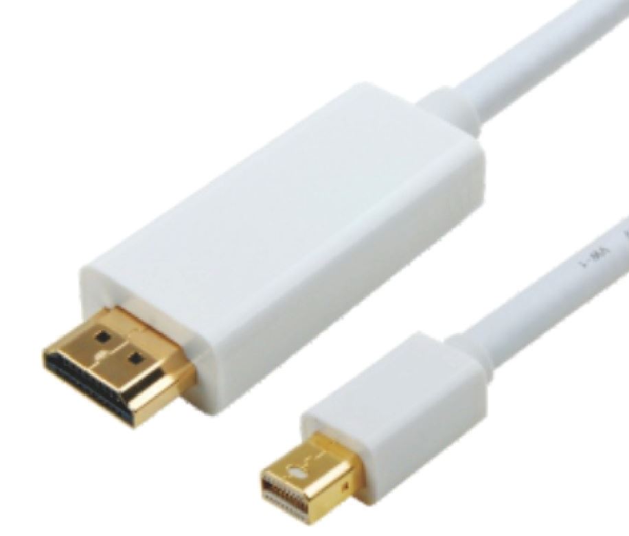 9320301002826 Astrotek Mini DisplayPort DP to HDMI Cable 2m - 20 pins Male to 19 pins Male Gold plated RoHS