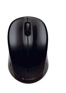 [23942490425] Verbatim GO Nano Black Mouse Wireless Optical, Ultra Compact, 3 Buttons, Nano Receiver