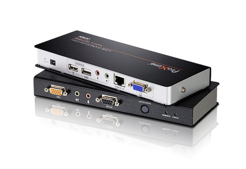 4710423776432 Aten KVM Extender Kit VGA/Audio Cat 5 Extender With Deskew, 1920x1200@60Hz 150m, 1280x1024@60Hz 300m