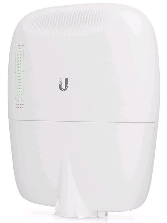 810354024276 Ubiquiti EdgePoint 16 Port PoE Outdoor WISP Switch - 4x 54v/24v PoE Ports, 12x 802.3af 48v PoE Ports - ESD Power Protection, Inc 2yr Warr