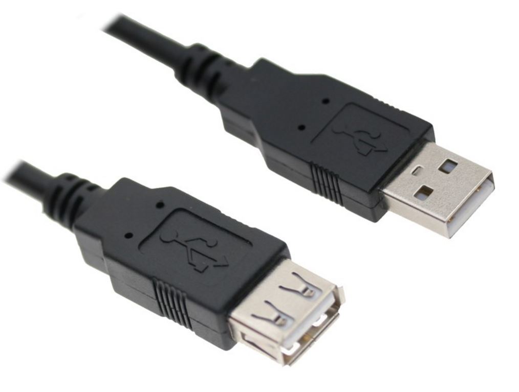9320200600659 Astrotek USB 2.0 Extension Cable 2m - Type A Male to Type A Female RoHS