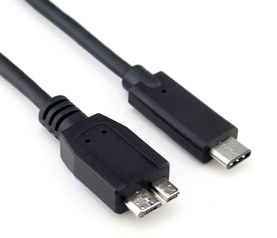 9320301002758 Astrotek USB-C 3.1 Type-C Male to USB 3.0 Micro USB B Male Cable 1m