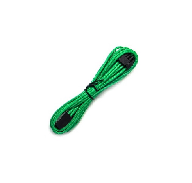 CBSM-62PC-45 Sleeved 45cm PCI-E 6+2pin Cable Green