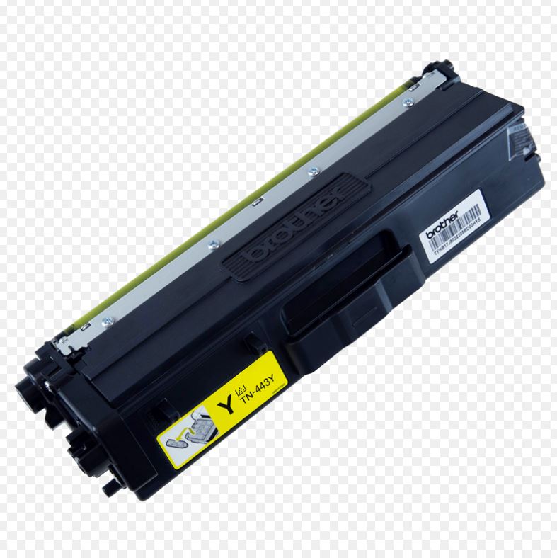 4977766772327 Brother TN-443Y Colour Laser Toner- High Yield Yellow- to suit HL-L8260CDN/8360CDW MFC-L8690CDW/L8900CDW - 4,000Pages