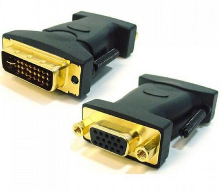 9320200700038 Astrotek DVI to VGA Adapter Converter 24+5 pins Male to 15 pins Female Gold Plated