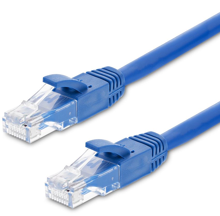 [9320422518213] Astrotek CAT6 Cable 0.25m / 25cm - Blue Color Premium RJ45 Ethernet Network LAN UTP Patch Cord 26AWG CU Jacket