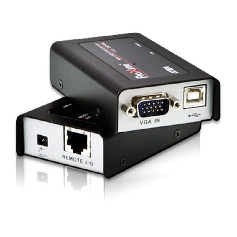 4710423773462 Aten KVM Extender Kit VGA/USB Cat 5 Extender, 1920x1200@60Hz 30m, 1280x1024@60Hz 100m