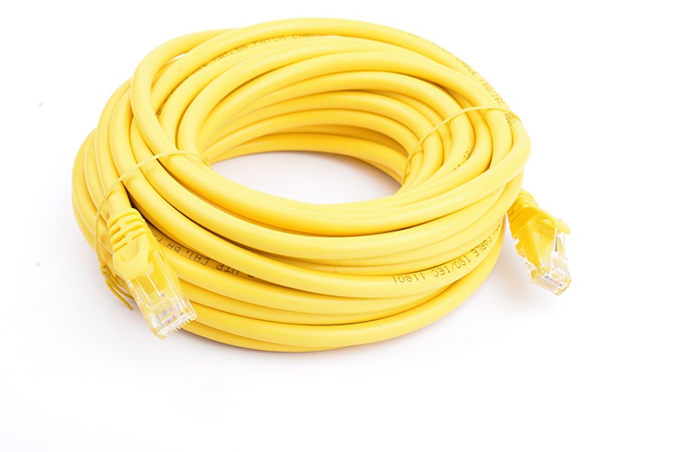 [9341756013267] 8Ware CAT6A Cable 10m - Yellow Color RJ45 Ethernet Network LAN UTP Patch Cord Snagless