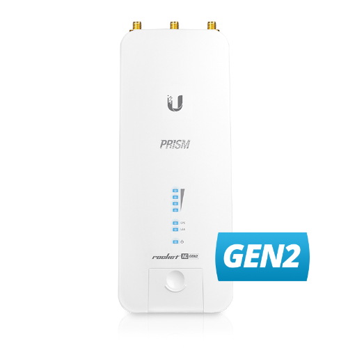 817882020251 Ubiquiti Rocket AC Prism Gen2 5GHz Radio with speeds up to 450+Mbps, 50+ Client Capacity, Integrated GPS sync,  2Yr Warr