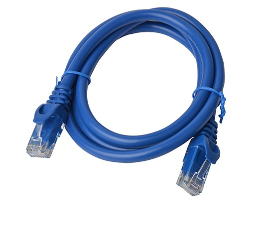 9341756013007 8Ware CAT6A Cable 1m - Blue Color RJ45 Ethernet Network LAN UTP Patch Cord Snagless