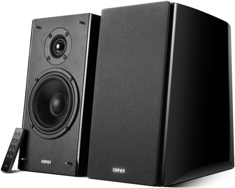6923520264346 Edifier R2000DB Powered Bluetooth Bookshelf Speakers 25mm Eagle Eye tweeters High-gloss piano design Dual RCA Input with Remote Easy Optical Input