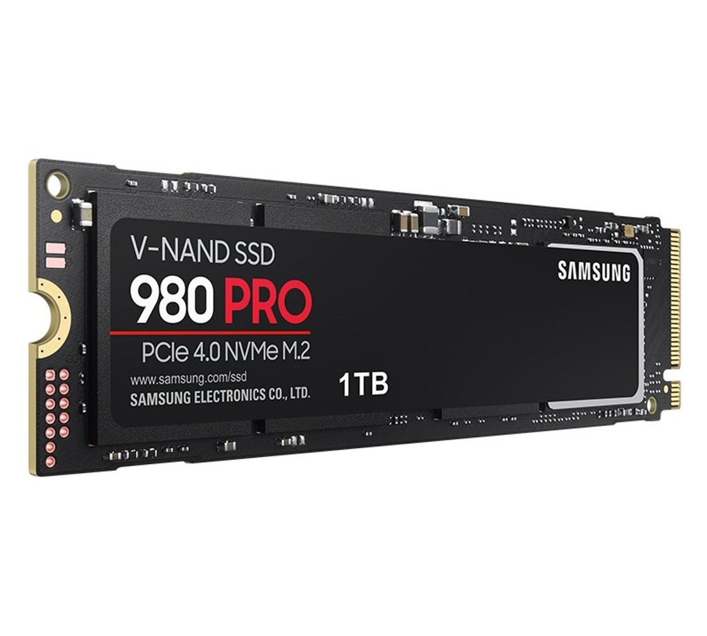 [8806090295546] Samsung 980 Pro 1TB Gen4 NVMe SSD 7000MB/s 5000MB/s R/W 1000K/1000K IOPS 600TBW 1.5M Hrs MTBF for PS5 5yrs Wty