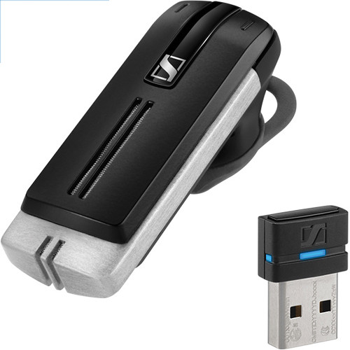 [5714708004615] EPOS | Sennheiser Premium Bluetooth UC Headset for Mobile and Office applications on Lync. Includes BTD 800 dongle, Black