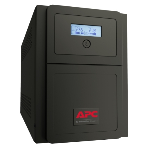 [731304346531] APC Easy UPS 1500VA/1050W Line Interactive UPS, Tower, 230V/10A Input, 6x IEC C13 Outlets, Lead Acid Battery, Network Slot