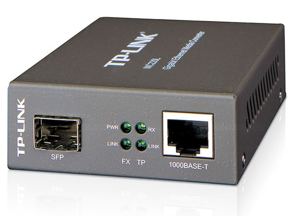 6935364030476 TP-Link MC220L Gigabit Single  Multi-Mode SFP Media Converter - IEEE 802.3ab/802.3z, 0.55km Multi-mode, 10km Single-Mode