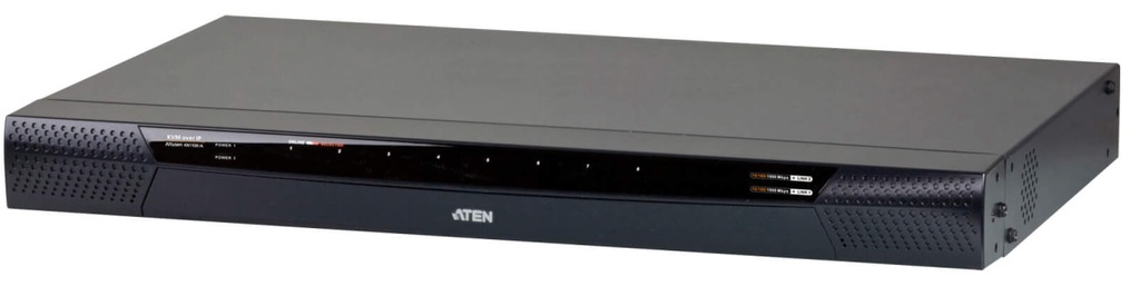 4719264645303 Aten 8 Port KVM Over IP, 1 local/1 remote user access. Support 1920x1200