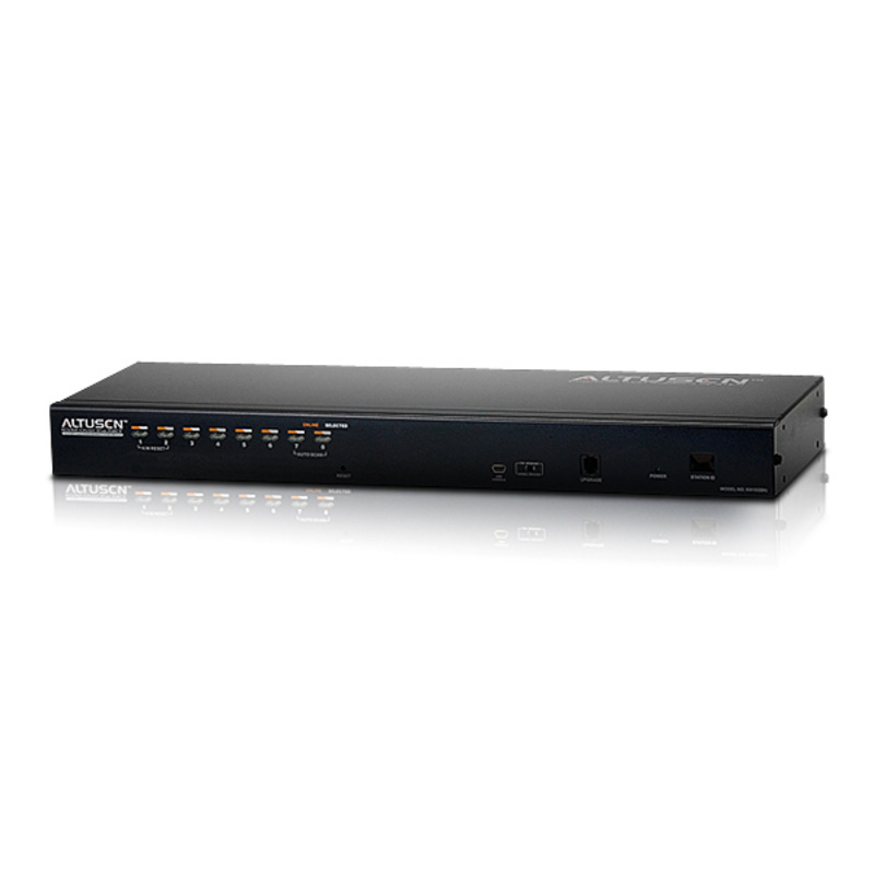 4710423777439 Aten 8 Port Cat 5 High-Density KVM Over the NET