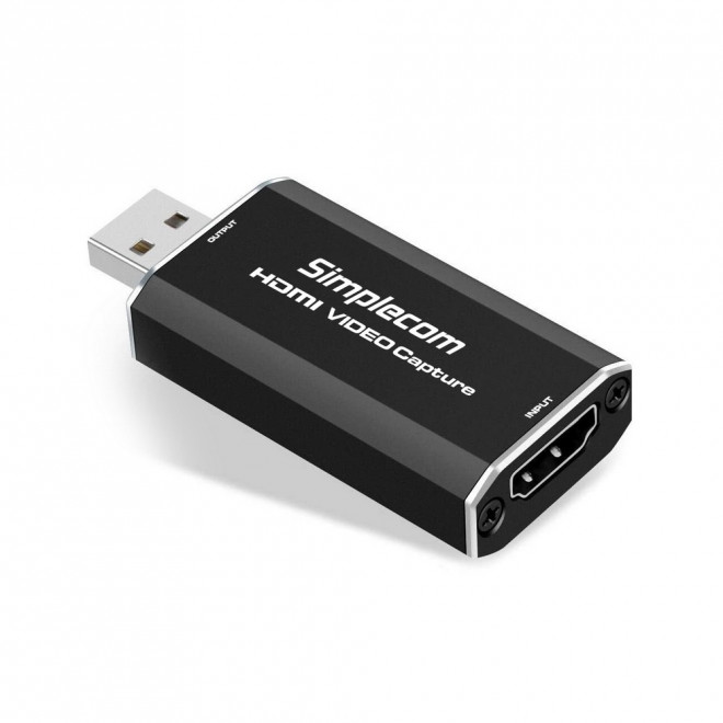 [9350414001911] Simplecom DA315 HDMI to USB 2.0 Video Capture Card Full HD 1080p for Live Streaming Recording - Elgato, Atomos Connect