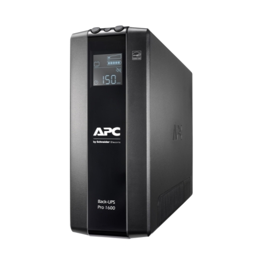 731304346913 APC Back-UPS Pro 1600VA/960W Line Interactive UPS, Tower, 230V/10A Input, 8x IEC C13 Outlets, Lead Acid Battery, LCD, AVR