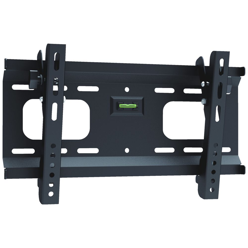 9341756007686 Brateck Plasma/LCD TV Ultra-Slim Tilting Wall Bracket up to 55"  w/ Spirit Level VESA 100x100/200x100/200x200/400x200 (LS)