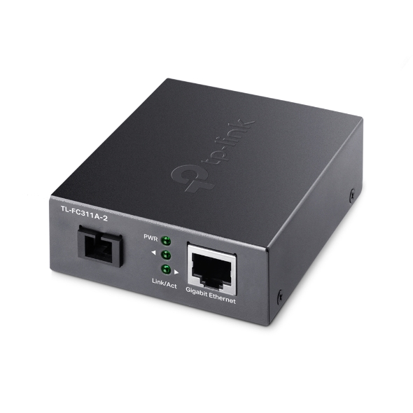 6935364072896 TP-Link TL-FC311A-2 Gigabit WDM Media Converter - IEEE 802.3u 1550nm 2KM (Compatible with TL-FC311B-2)