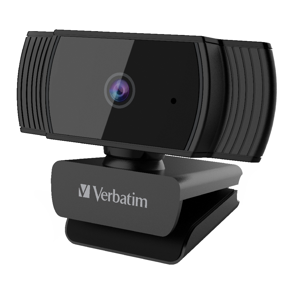 4895117966310 Verbatim Webcam Full HD 1080P with Auto Focus - Black