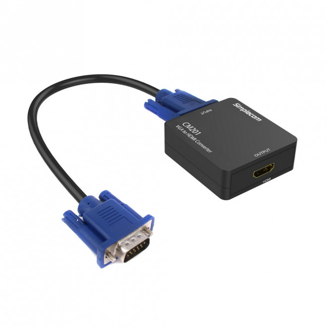 9350414000365 Simplecom CM201 Full HD 1080p VGA to HDMI Converter with Audio