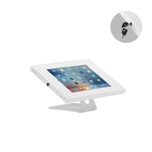 6956745166799 Brateck Anti-Theft Wall-Mounted/Countertop Tablet Holder  Fit most 9.7” to 11” tablets( iPad, iPad Air, iPad Pro, - White