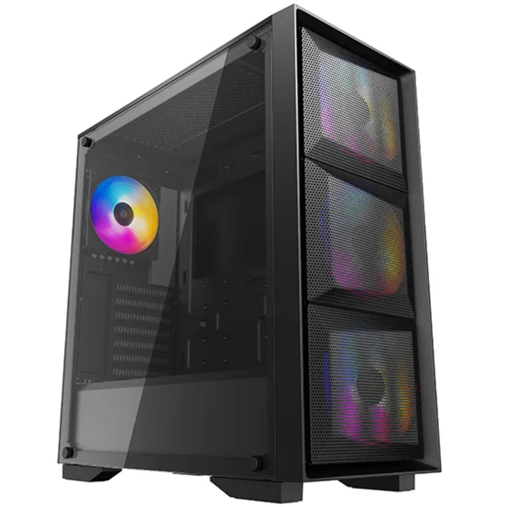 6933412714729 DeepCool MATREXX 50 MESH 4FS Mid-Tower ATX Case, supports Mini-ITX / Micro-ATX / ATX / E-ATX, 7x Expansion Slots, 2x USB 2.0, 1x USB 3.0, 1x Audio/Mic