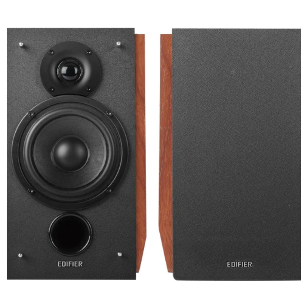 [6923520268467] Edifier R1700BTS Bluetooth Bookshelf Speakers 66W RMS DUAL RCA INPUTS - BROWN