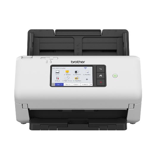 4977766814744 Brother ADS-4700W  ADVANCED DOCUMENT SCANNER (40ppm) network scanner, w/ 10.9cm touchscreen LCD  WiFi (2.4G)