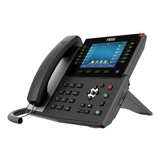 [6937295601558] Fanvil X7C Enterprise Color IP Phone, 5" Hig Res Screen, 20 SIP Lines, HD Audio, Built In Bluetooth, Upto 60 DSS Key Entries, Dual Gigabit, *SBC Ready