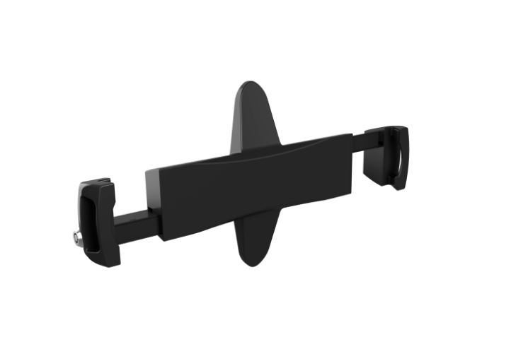 6956745164696 Brateck Anti-Theft Tablet VESA Adapter Clamp Fit7.9"-12.5" Tablets  VESA 100x100/75x75 up to 2kg - Black (LS)