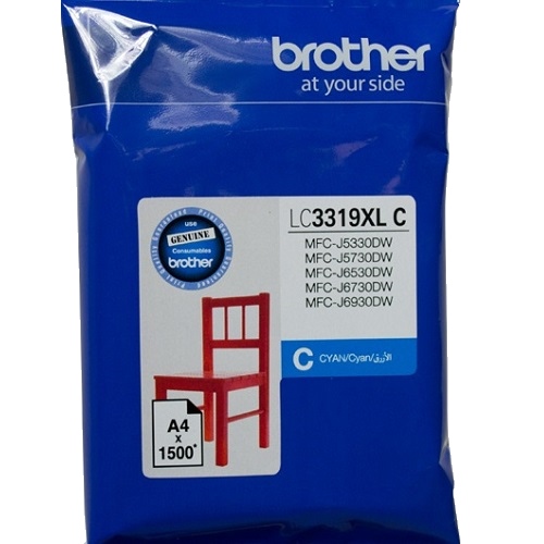 [4977766767279] Brother LC-3319 XL Cyan to Suit - J5330DW/J5730DW/J6530DW/J6730DW/J6930DW