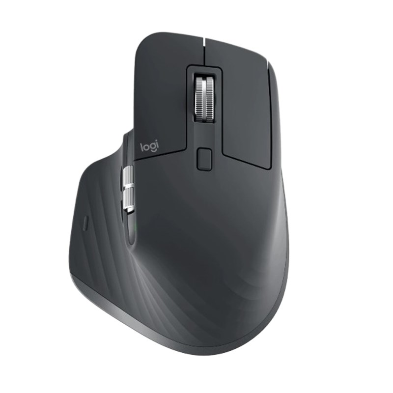 97855175359 Logitech MX Master 3S Wireless Ergonomic Mouse 8000 DPI 7 Buttons, Smart Shift Scroll Wheel, 70Days Battery, Logi Bolt 2.4Ghz Receiver, USB-C Charging