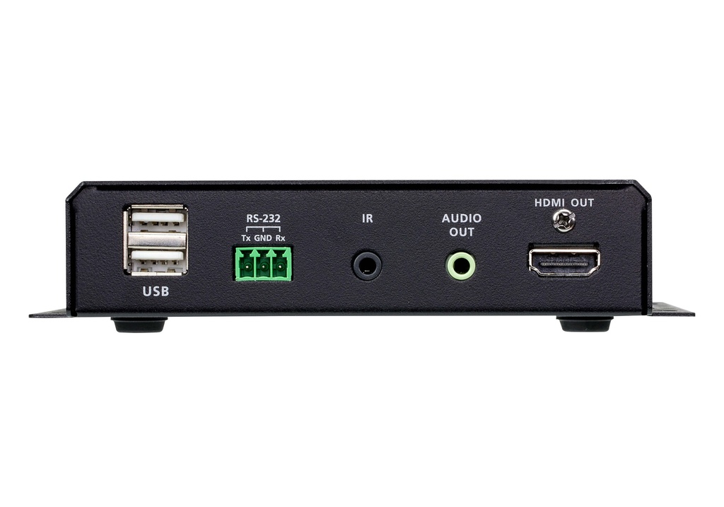 KVA-VE8952R Aten 4K HDMI over IP Receiver with PoE, extends lossless high-quality video up to 4K @ 30 Hz 4:4:4