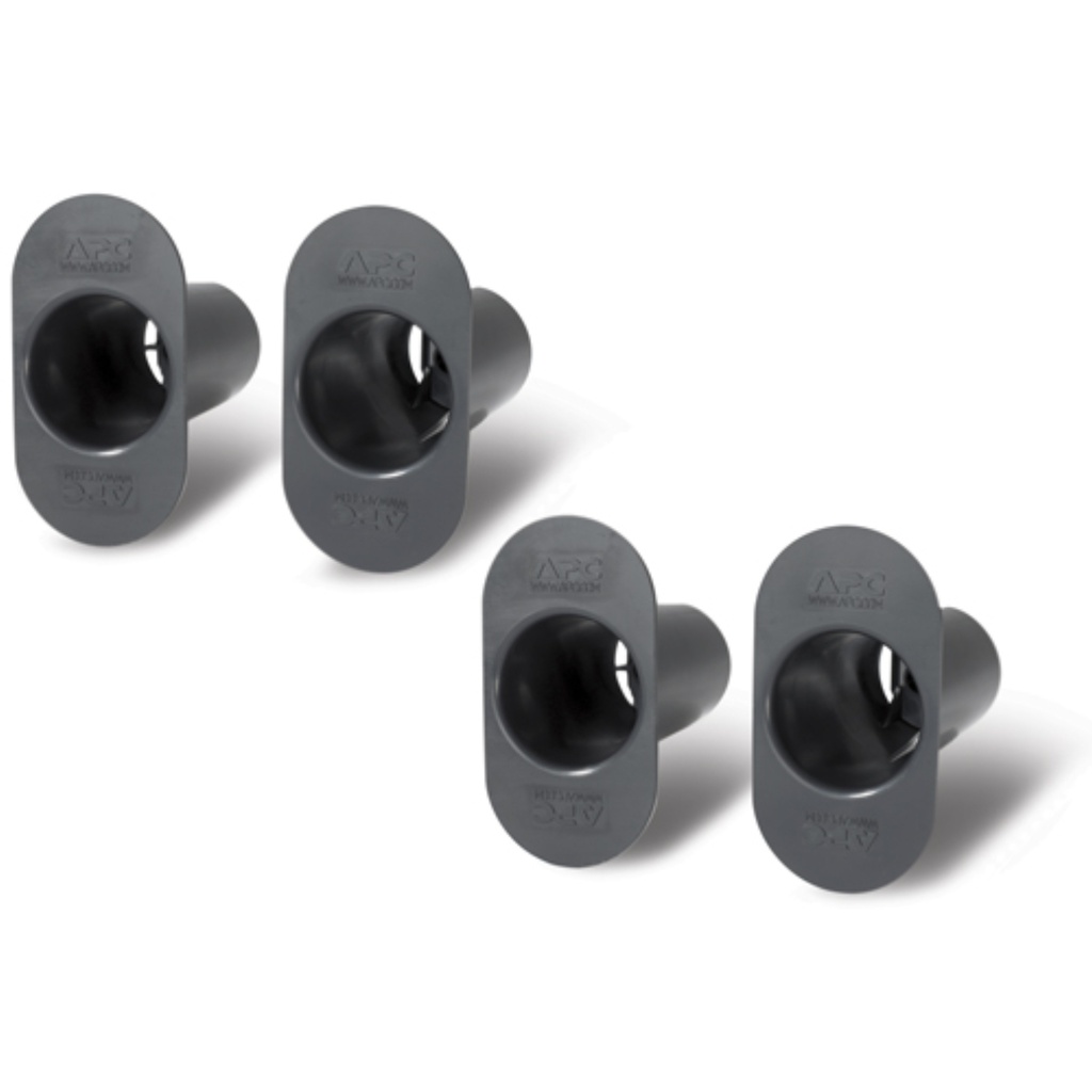 [731304256335] APC Netshelter Cable Management Spools, Vertical Cable Manager/Orgianiser, Set of 4, Black