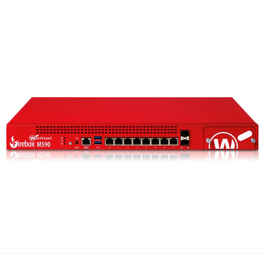 [654522513724] WatchGuard Firebox M590 with 1-yr Basic Security Suite
