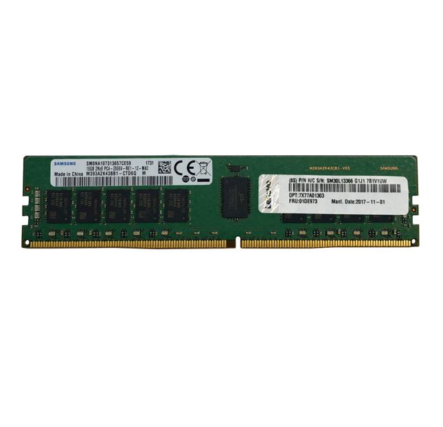 889488486403 LENOVO ThinkSystem 16GB TruDDR4 2933MHz (2Rx8 1.2V) RDIMM
