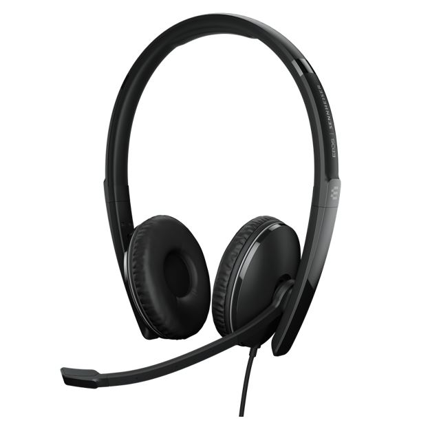 5714708000204 EPOS | On-ear double-sided USB-A headset in-line call control. Certified for Microsoft Teams and optimised for UC. Active Noise Cancellation.