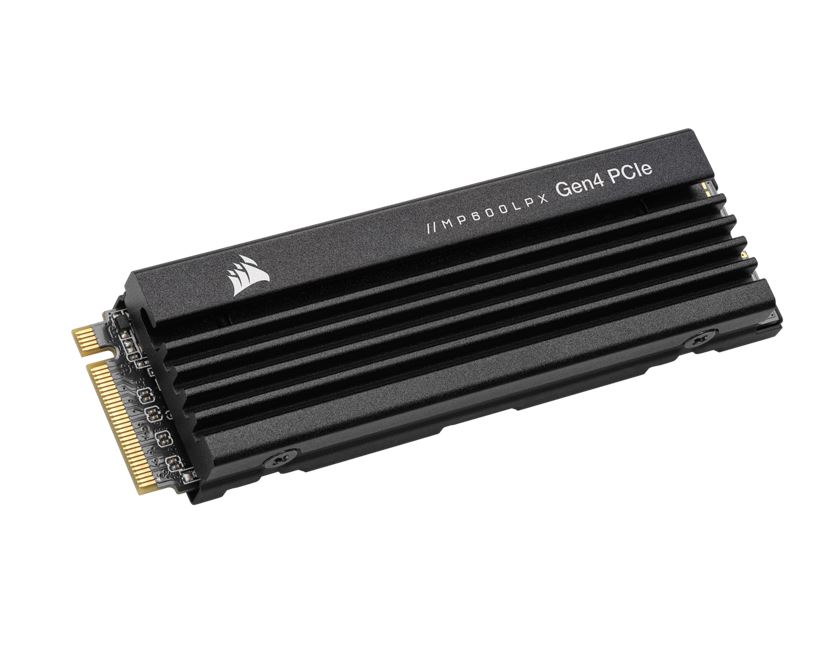 840006657798 Corsair MP600 Pro LPX 2TB NVMe Gen4 SSD for PS5 - 7100/6800 MB/s 1400TBW 1.6M hrs MTBF AES 256-bit Encryption 5yrs