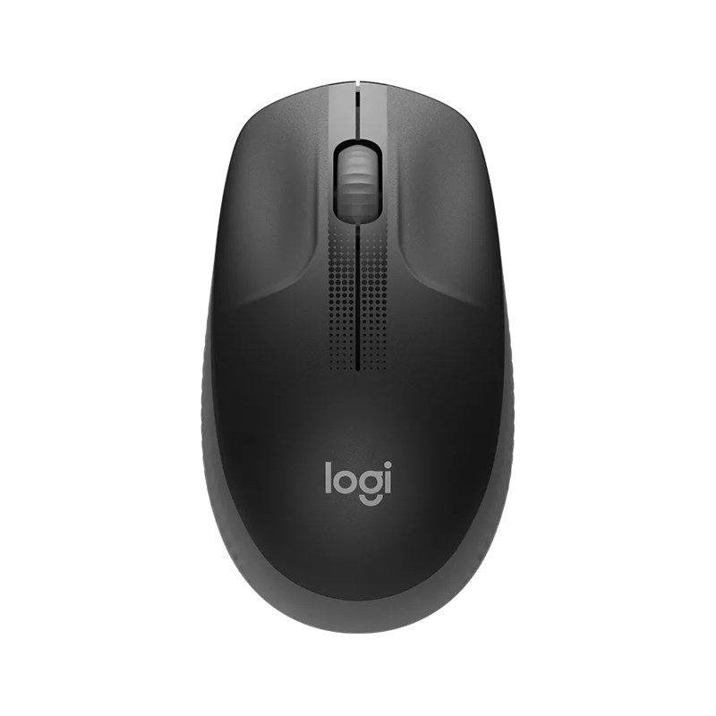 97855159984 Logitech M190 Full-Size Wireless Mouse - Charcoal