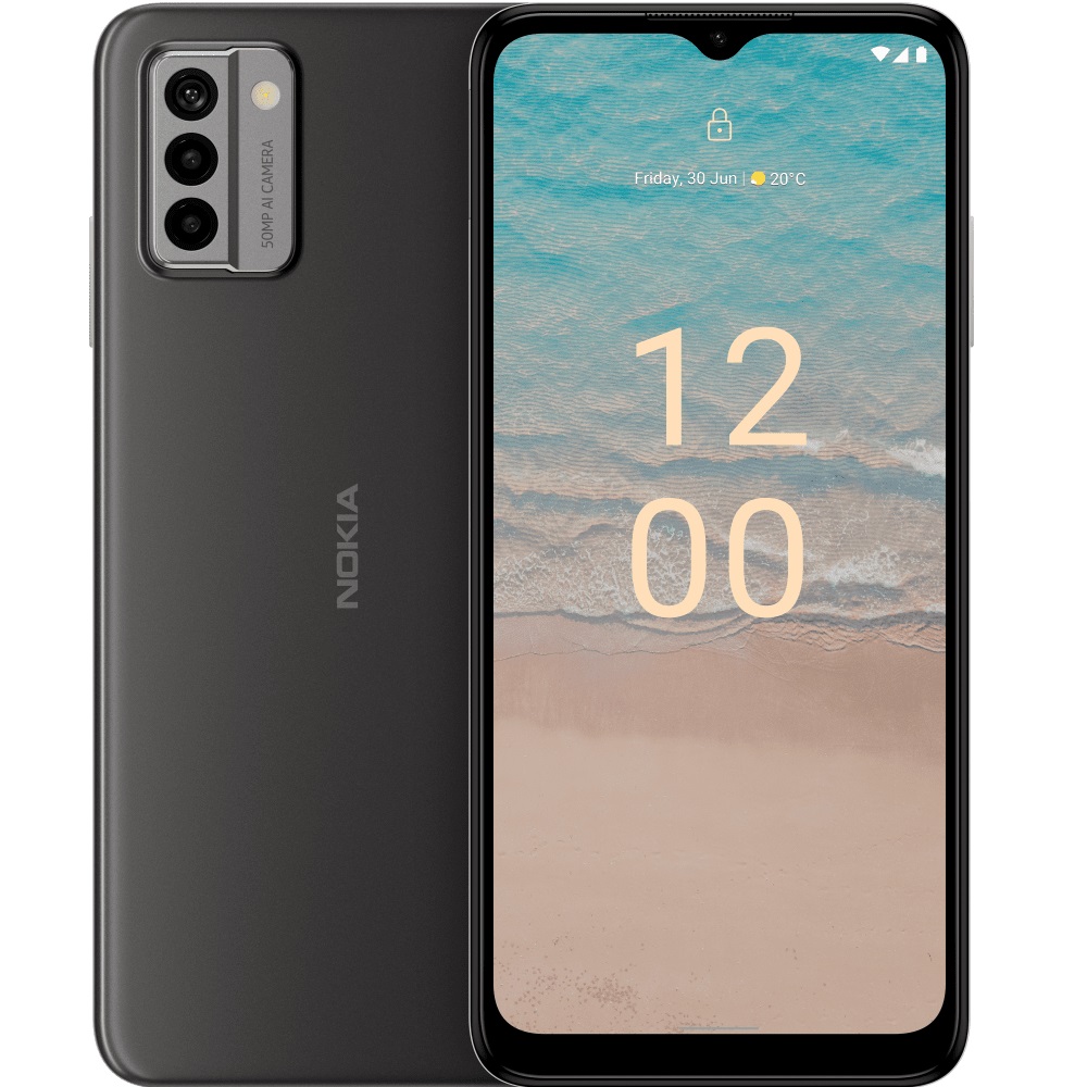 101S0609H078 Nokia G22 4G 128GB - Meteor Gray ()*AU STOCK*, 6.52", 4GB+2GB(Virtual RAM)/128GB, 50MP/8MP, Dual SIM, 5050mAh, 2 Years Warranty